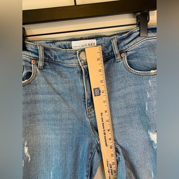 Loft modern skinny crop size 8 - Picture 7 of 9